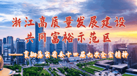 浙江高质量发展建设共同富裕示范区