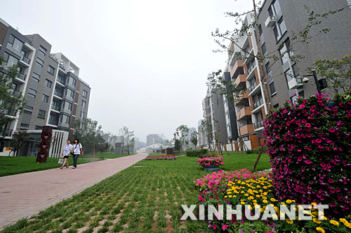  这是奥运村居住区（7月4日摄）。 新华社记者张国俊摄 