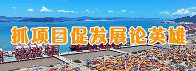 抓项目促发展论英雄