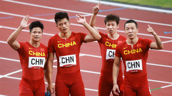 国际奥委会：中国男子4×100米接力队获奥运铜牌
