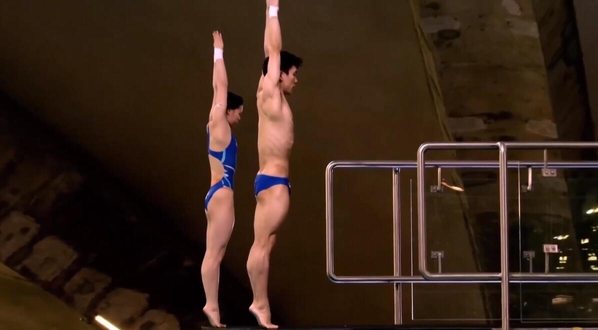 跳水世界杯蒙特利尔站 中国队获得混合团体冠军