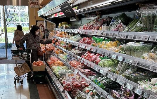 日本4月份核心消费者物价指数同比上涨2.2%