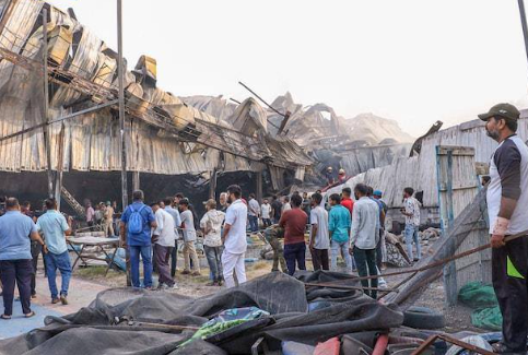 印度古吉拉特邦游乐场火灾死亡人数升至35人