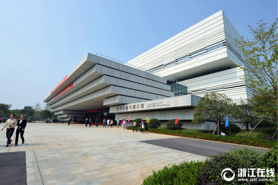 金华城市展示馆开门迎客